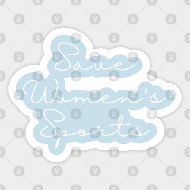 Save Women's Sports Sticker by TrailDesigned